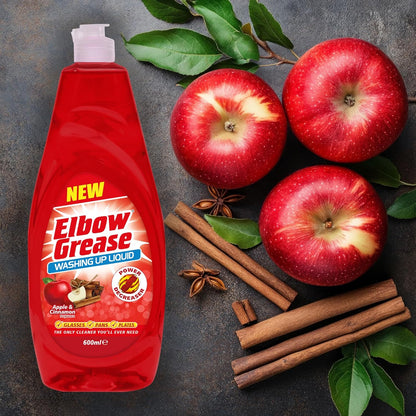Washing Up Liquid Apple & Cinnamon 600ml