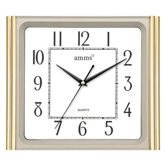 Amms Wall Clock AMB-7720AKS Gold