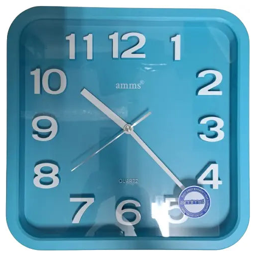 Amms Clock AMB9180SB Blue