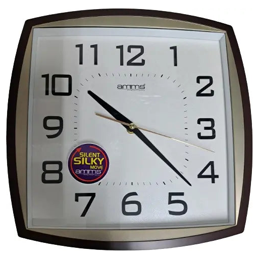 Amms Wall Clock Brown GD164049