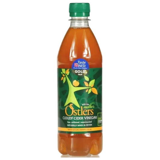 Organic Apple Cider Vinegar 500ml (Plastic Bottle)