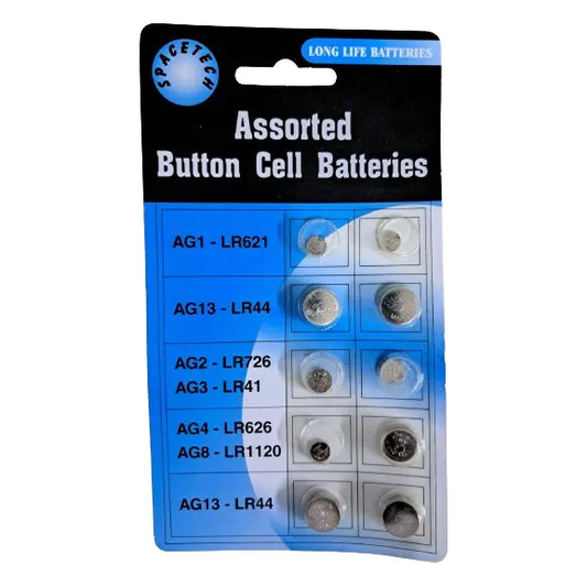Assorted Button Cell Batteries