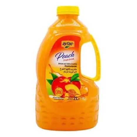 Aytac Peach Fruit Drink 2L - Box of 6