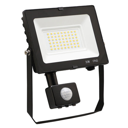 LED Floodlight with Sensor 30W 6500K