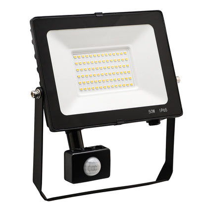 LED Floodlight with Sensor 50W 6500K