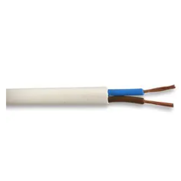 Cable Flexible 2182Y 2 Core 0.75mm White 50m
