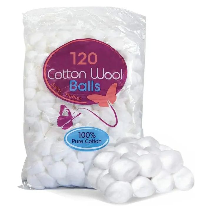 Cotton Wool Balls Super Soft 120pcs