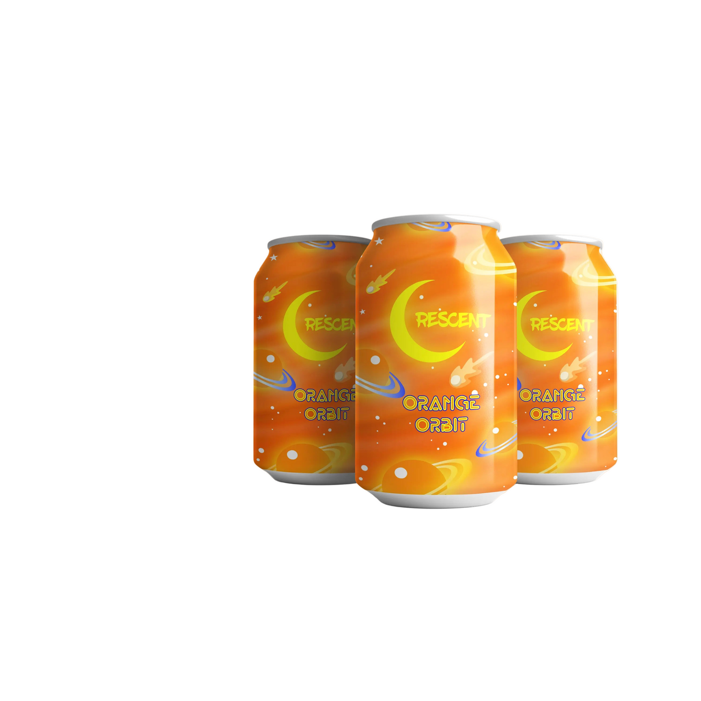 Crescent Orange Orbit Fizzy Drink 330ml x 24