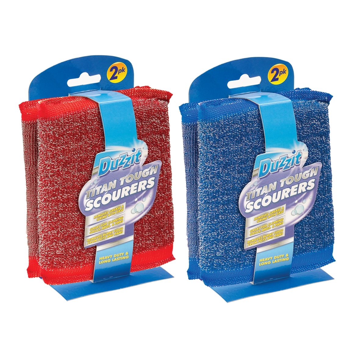Titan Steel Scourer 2 pack Duzzit - Box of 12
