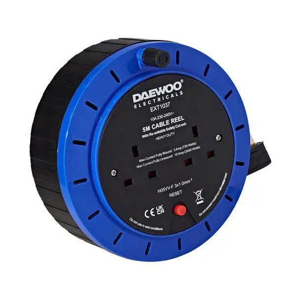 2 Way 5 Metre Cassette Reel