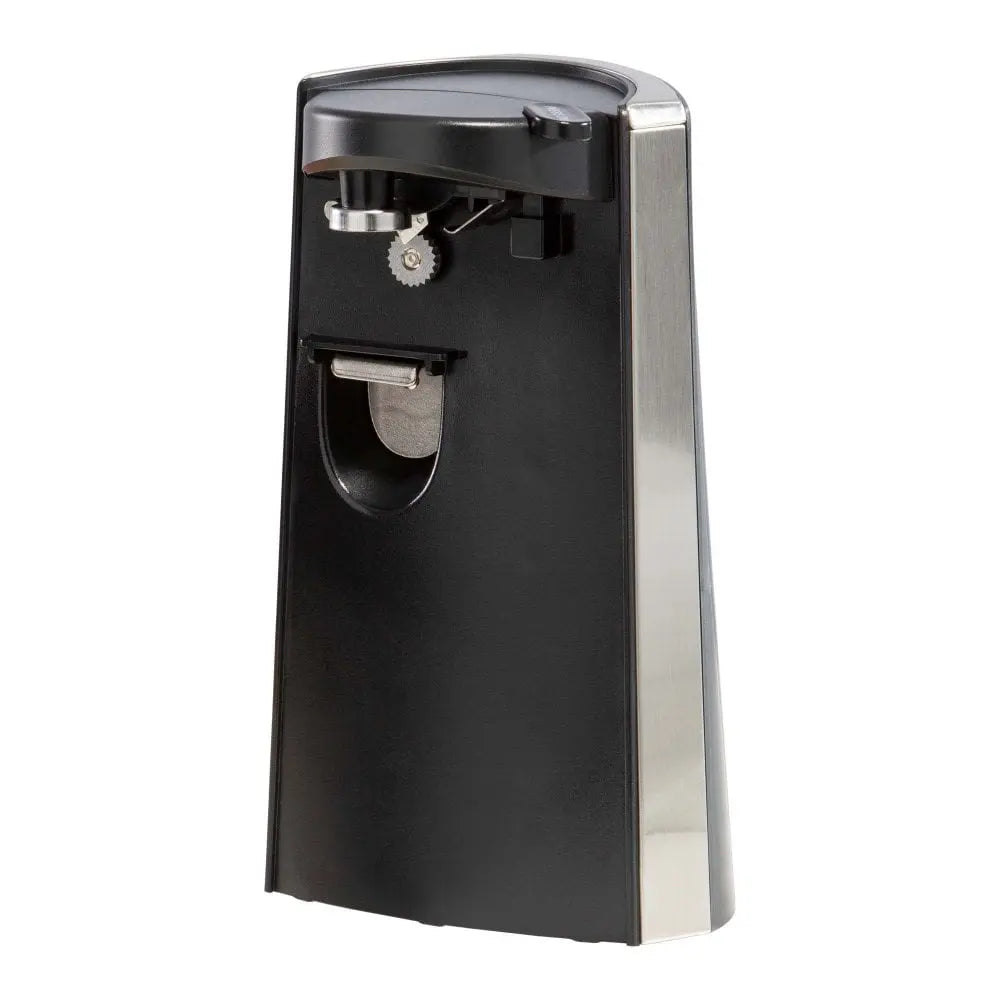 Electric Can Opener With Knife Sharpener And Bottle Opener