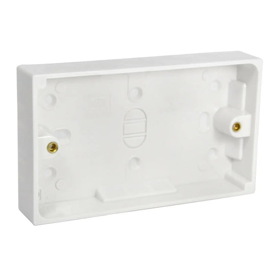 Double Pattress Back Box Daewoo - Box of 10