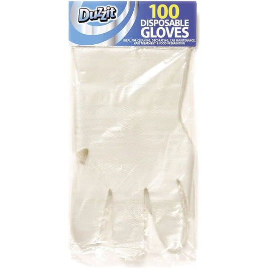Duzzit 100pk Disposable Gloves -Box of 24