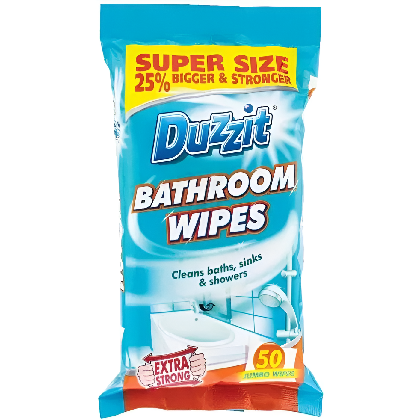 Duzzit Bathroom Wipes 50 Pack
