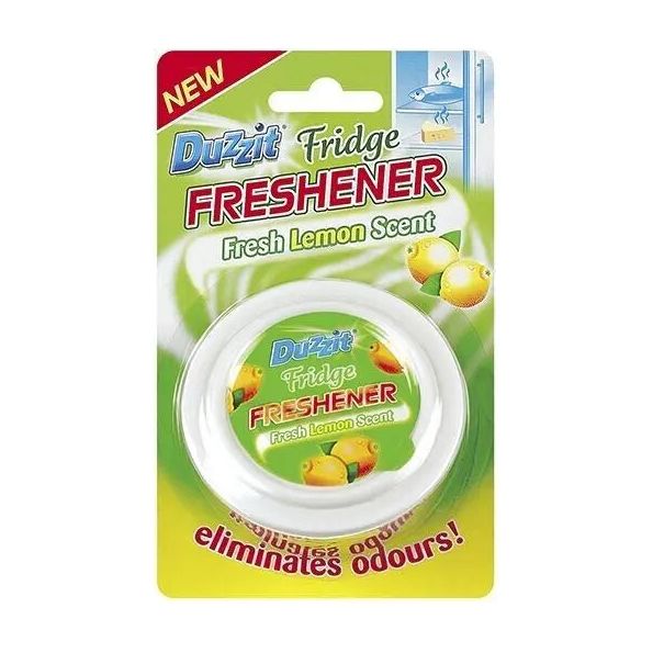 Duzzit Fridge Freshener Fresh Lemon Scent - Box of 12