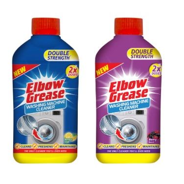 Elbow Grease Washing Machine Cleaner Berry Burst & Lemon 250ml - Box of 14