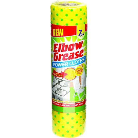 Elbow Grease Power Cloths 7pk - Box of 24