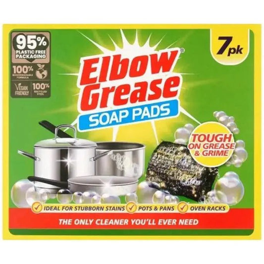 Soap Pads 7 pack  Elbow Grease - Box of 12