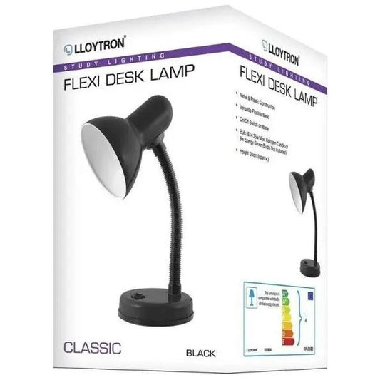 Flexi Desk Lamp BLACK