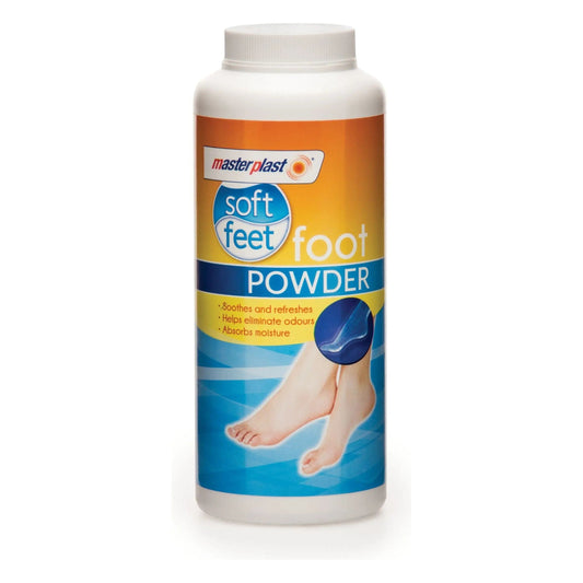 Masterplast Foot Powder For Soft Feet Soothes Refreshes Absorbs Excess Body Moisture 170gMP039-TYI