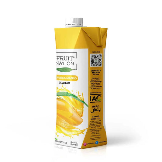 Fruit Nation Chaunsa Mango Premium Nectar Fruit Drink 1L