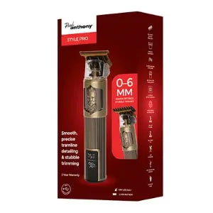 Paul Anthony 'Style Pro' USB-C Lithium Detailing & Stubble Trimmer