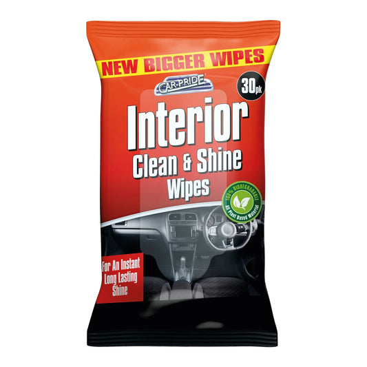Interior Dash Biodegradable Wipes 30pk - Box of 20