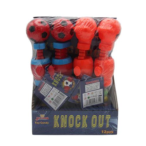 Knock Out With Gum Ball Toy Candy