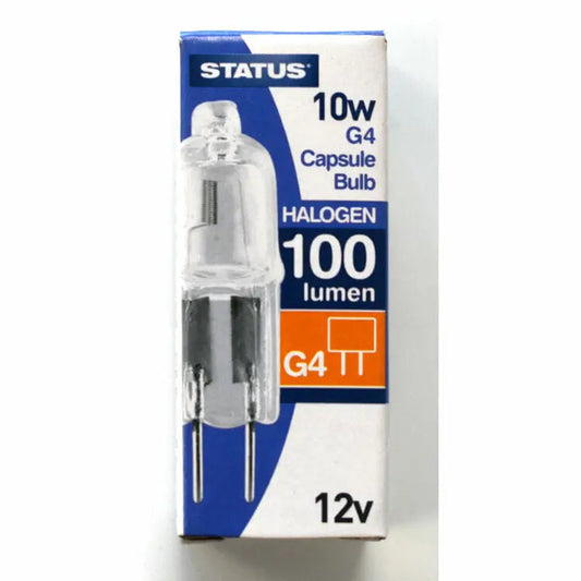 Status 10w Halogen G4 Capsule 1 Pack - Box of 20