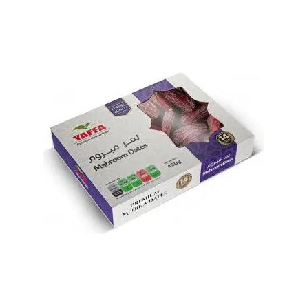 Mabroom Dates 450g Yaffa - Box of 16