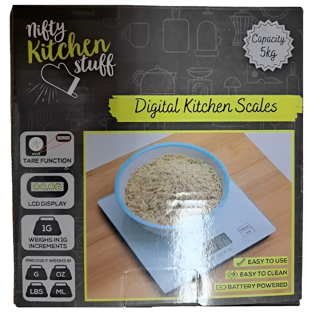 Digital Kitchen Scale LCD Display