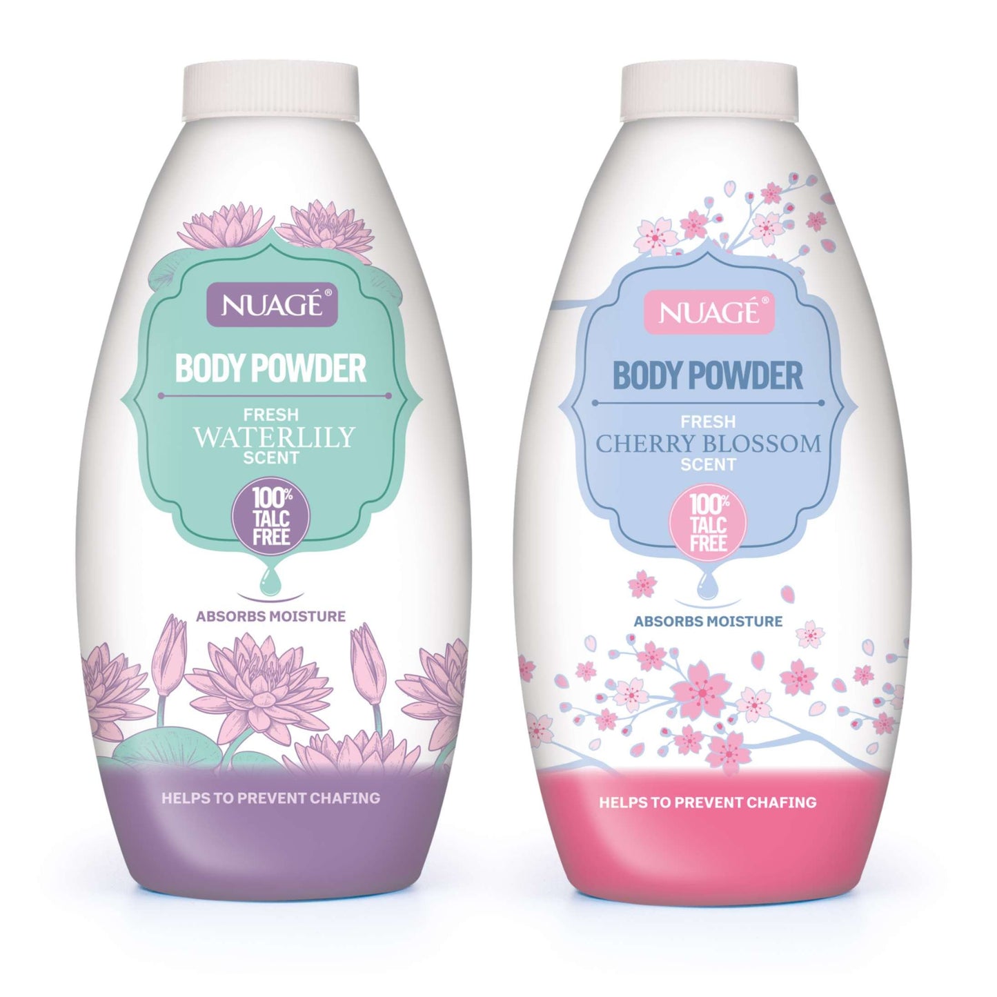 Nuage Body Powder Body Powder (Talc Free) Cherry/Waterlily 250g - Box of 12