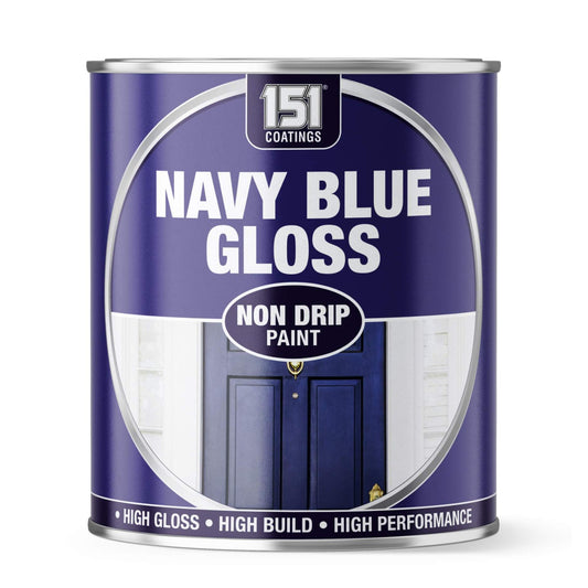 Navy Blue Gloss Non-drip Paint 300ml - Box of 12