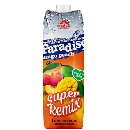 Paradise Mango And Peach Juice - Box of 12