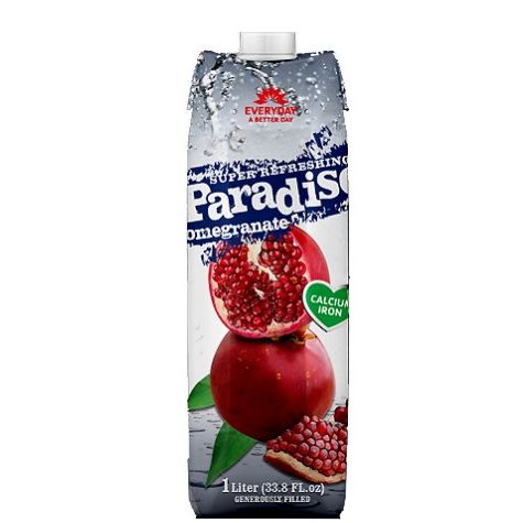 Paradise Pomegranate Juice - Box of 12