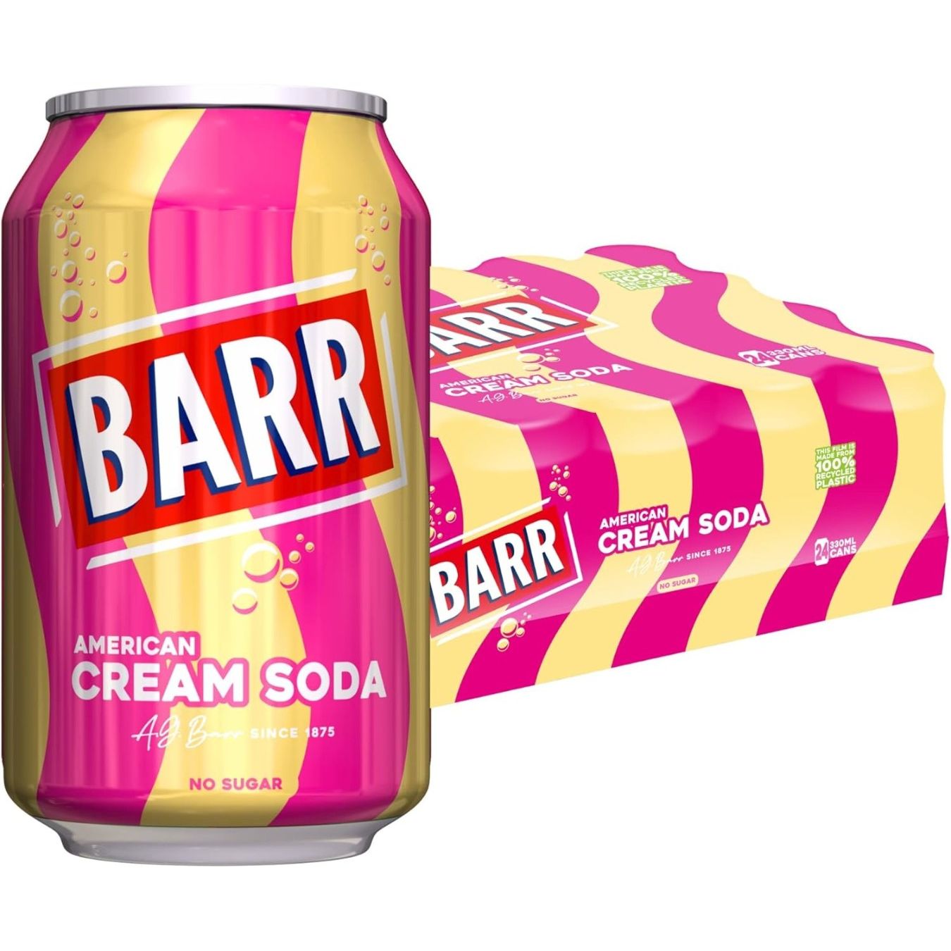 Barr Cream Soda 24 x 330ml
