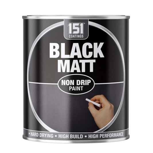 Matt Black Paint 300ml  - Box of 12