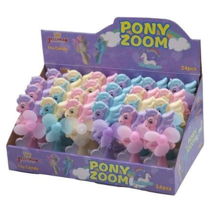 Jellyman Toys Candy Pony Zoom - Box of 12