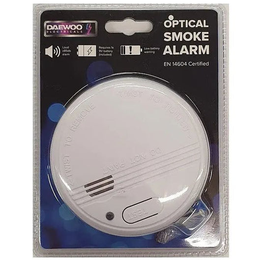 Optical Smoke Alarm Daewoo - Box of 3
