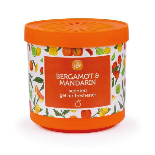 Bergamot & Mandarin Solid Gel Air Freshener 190g Pan Aroma - Box of 12