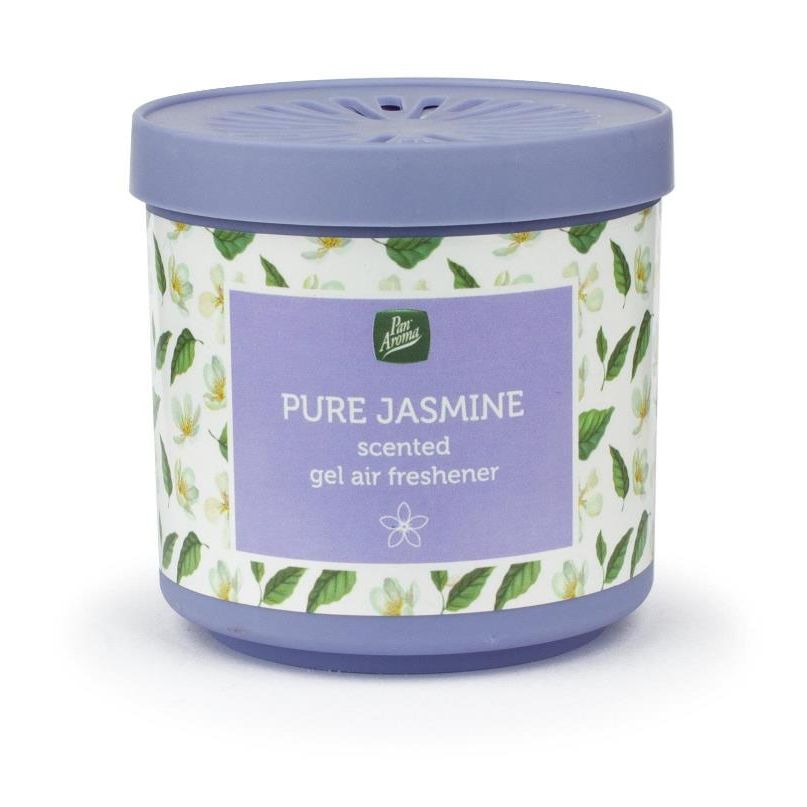 Pure Jasmine Solid Gel Air Freshener 190g Pan Aroma - Box of 12