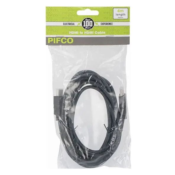 Pifco HDMI To HDMI Cable 4m - Box of 10