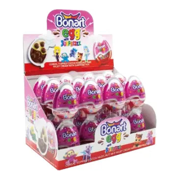 Princess Egg With Surprise Toy JM Bonart Pack of 24