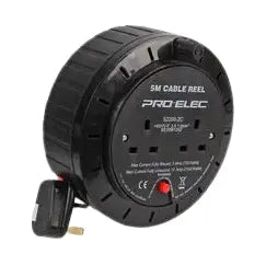 Pro-Elec 2 Gang 5 Metre Reel
