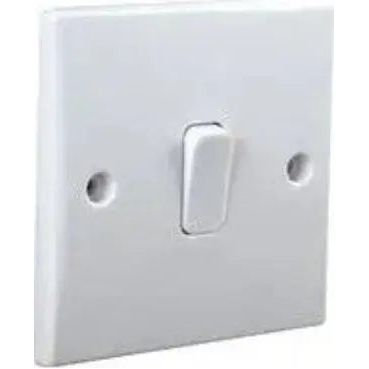 Pro Elec Switch 1 Gang 1 Way Curve - Box of 10
