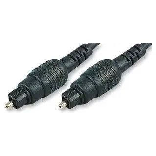 PSG00889 TOSLink Optical Audio Lead with 5mm Cable 2m Black