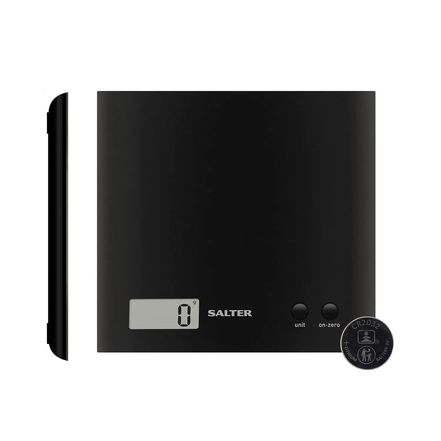 BLACK+DECKER BXBS0001GB Digital Bathroom Scale, High Precision Sensor System, Durable Tempered Glass, LCD Display, White