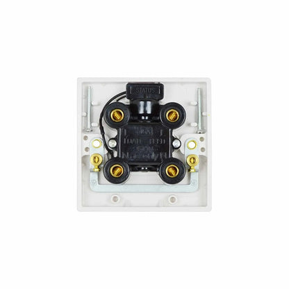 2 Way Ceiling Pull Cord 45 Amp Switch with Neon Light Shower/Toilet/Bathroom