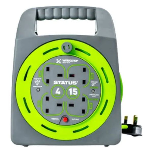 Status 4 Gang 15 Metre Reel