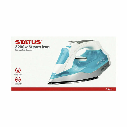 Steam Iron Ontario 2200w - Status